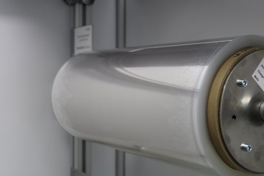 TAICA Opt Alpha Silikon-OCA  Meterware beidseitig laminiert mit Schutzliner -K120E-D